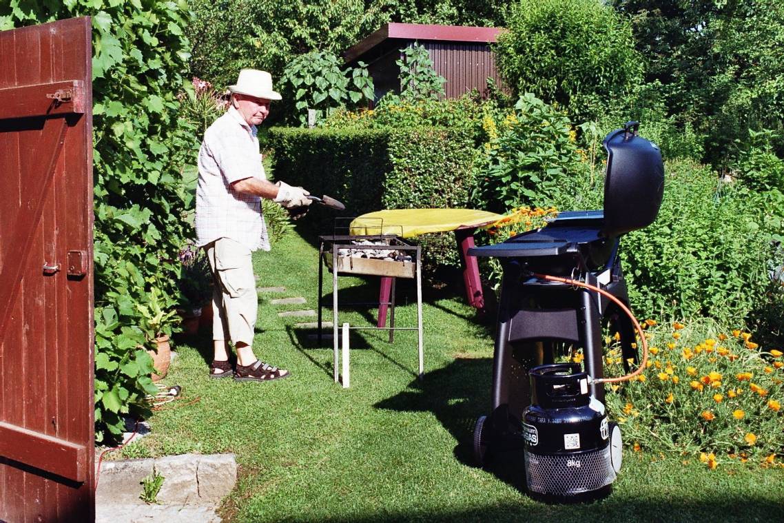 Manfred Gleichauf, unsere treue „Seele“ sorgt für beste Verpflegung